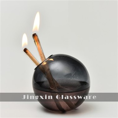 Lamp Cannwyll Olew Globe Gwydr